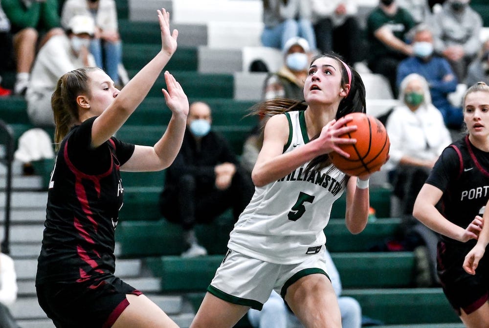 Williamston/Portland girls basketball