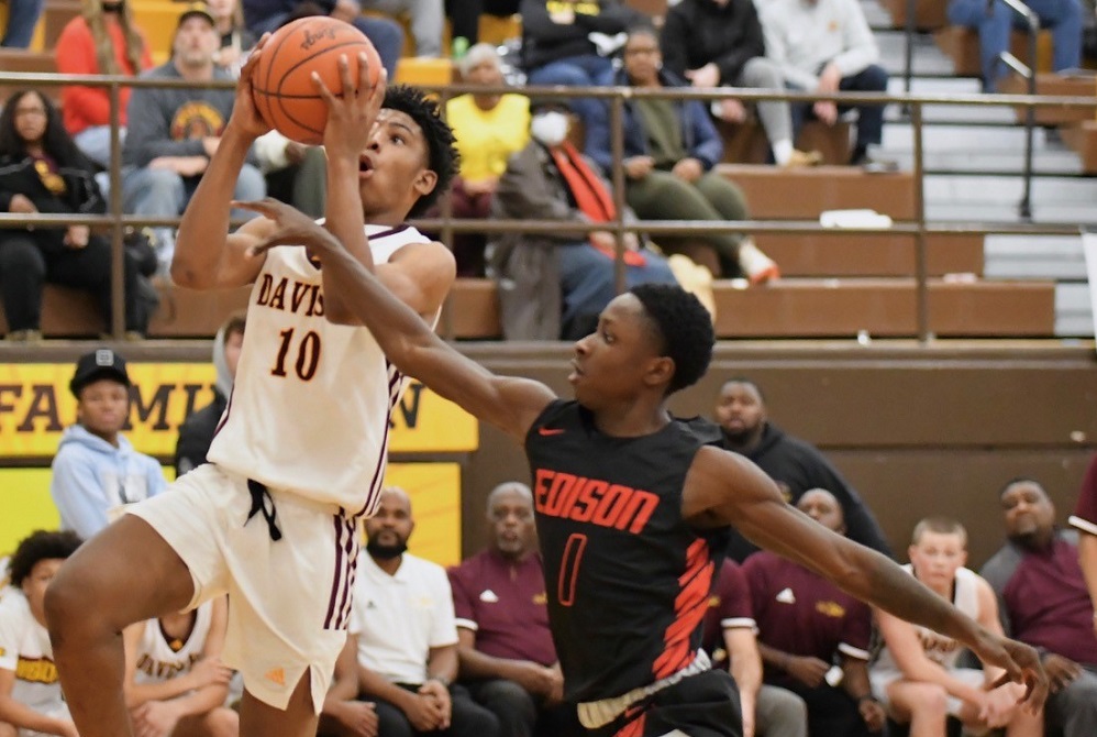 Davison/Detroit Edison basketball