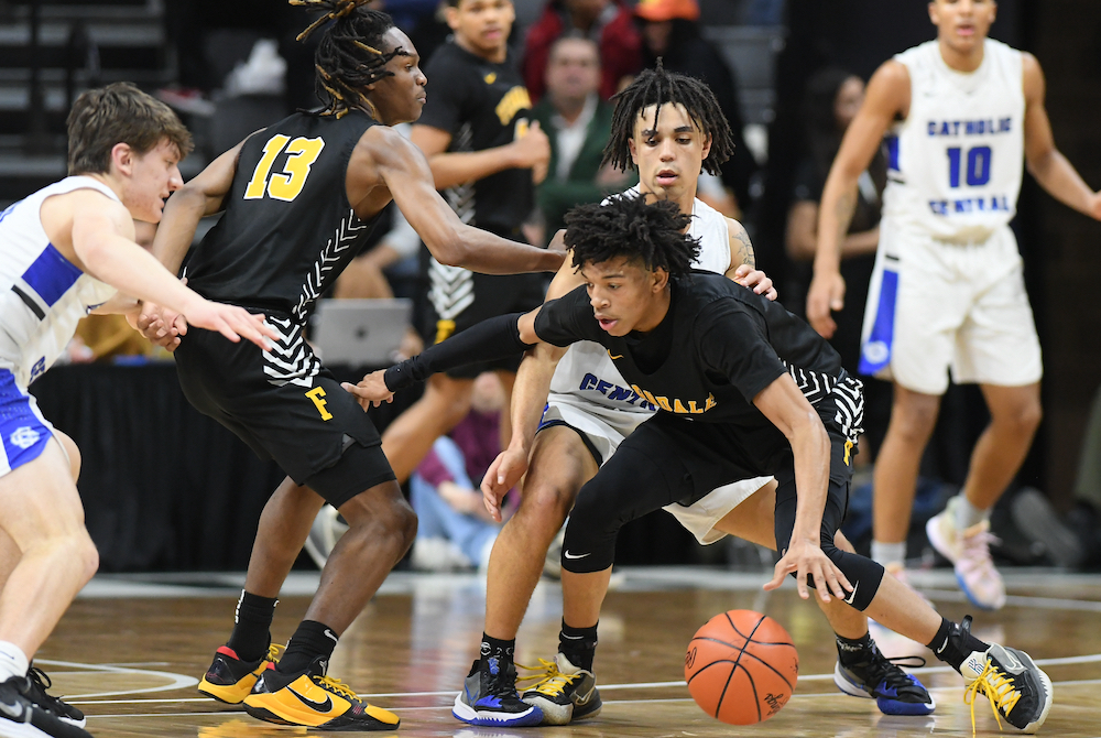 Grand Rapids Catholic Central/Ferndale basketball