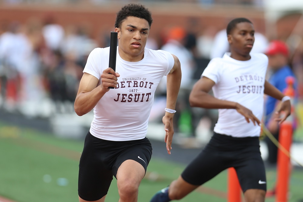 Detroit U-D Jesuit track