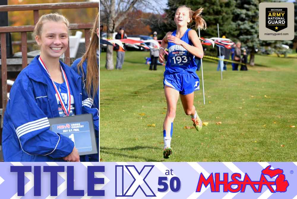 Ishpeming's Lola Korpi has won one cross country and six track Finals championships.