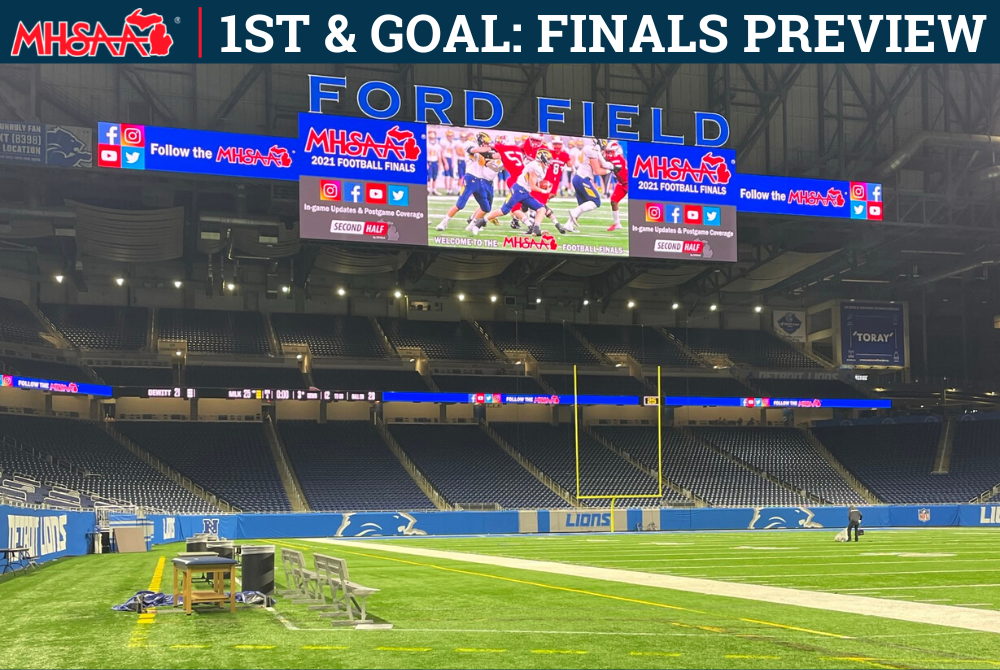 Ford Field will once again host the 11-Player Football Finals.