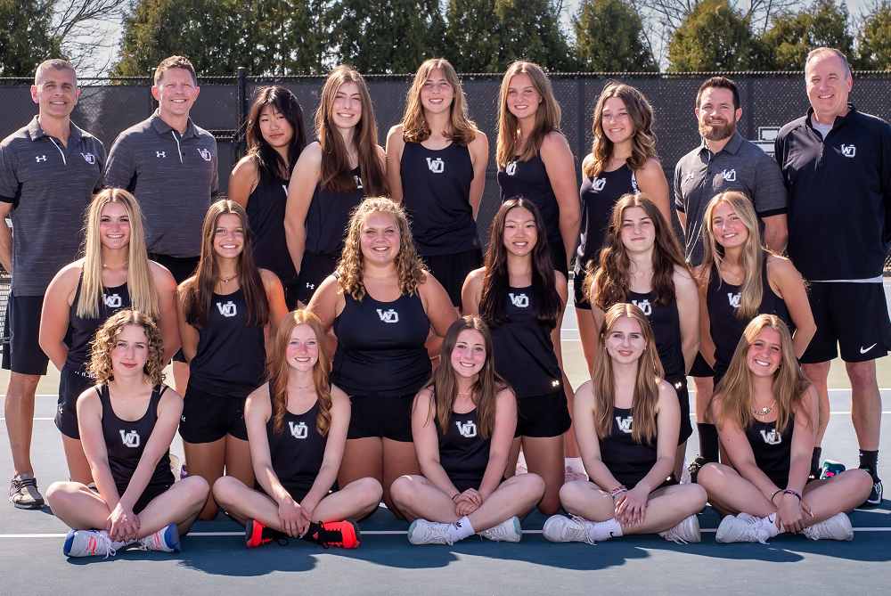 This season's Holland West Ottawa girls tennis team.