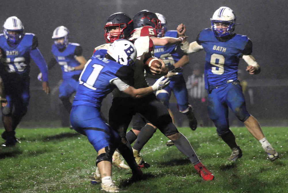 Bath and Perry faced off under the lights and rain in Week 9, and both will continue as the playoffs begin this weekend. 