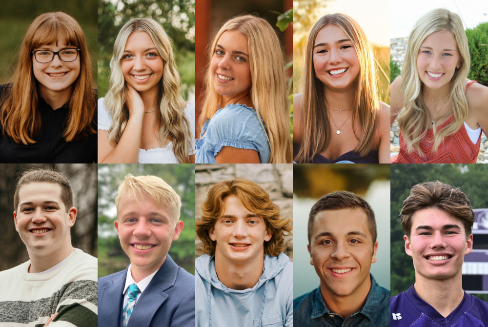 Class C and D Scholar-Athlete Award headshots