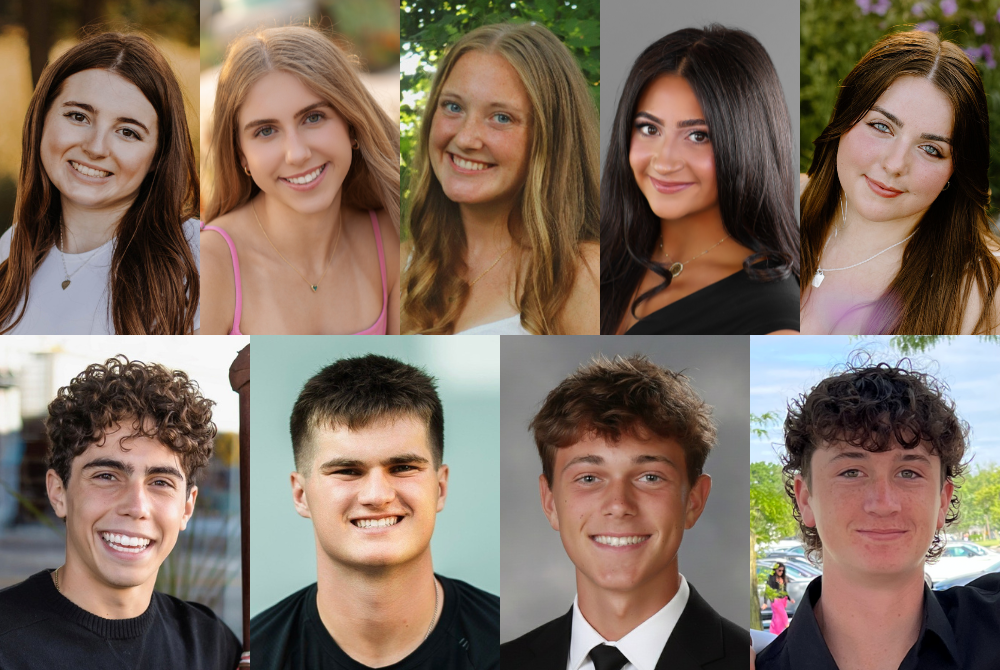 This is a collage of headshots of the 2026 Scholar-Athlete Award winners.