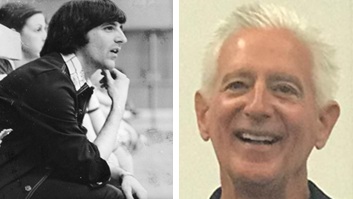 Dene Hadden, then and now, was the program’s first coach and remains an active supporter.