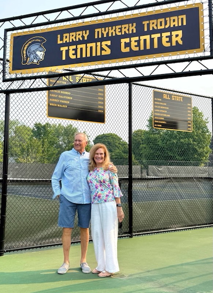 The facility was named after the longtime Central coach, who began coaching tennis at the school in 1968. 