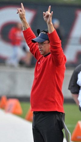 Mike Selzer is in his 11th year as head coach at Big Rapids.