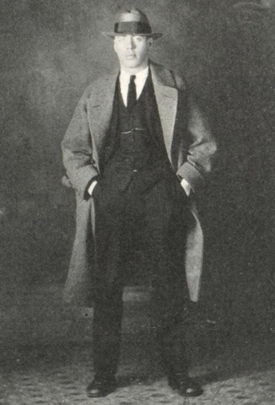 Ironwood football coach R.O. Black, from the school’s 1925 yearbook.