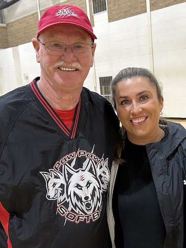 Kalamazoo Christian standout Allison Frisinger is taking over the program assisted by former K-Christian coach Terry Reynolds. 