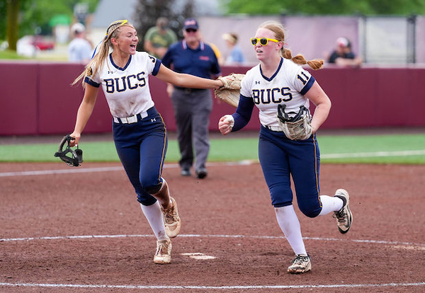 Chciuk, right, has led Grand Haven on its deepest MHSAA Tournament run. 