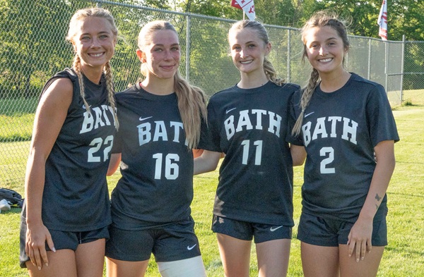From left: Lydia Montri, Allie Montri, Jaydin Barber and Braelynn Barber. 