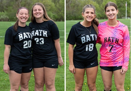 Emily Schneider, Isabella Schneider, Ashlyn Hamilton and Sophia Hamilton