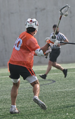 Waechter launches what would become the game-winning shot for Brother Rice in the 2025 Division 1 Final. 