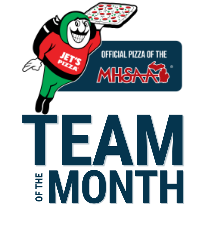 Jet's Pizza Team of the Month logo