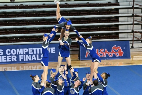 Be the Referee: Competitive Cheer Inversion | Michigan High School ...